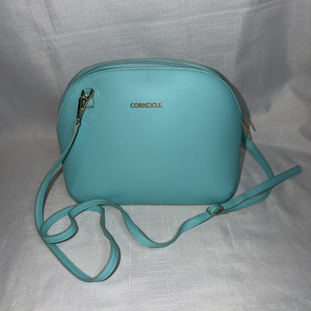 CORKCICLE. Adair Turquoise Insulated Lunch Bag/Box Cooler Bag Crossbody Strap‎